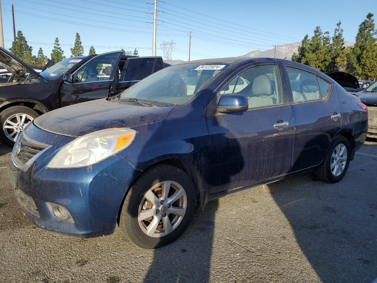 VIN 3N1CN7AP2EL857453 2014 NISSAN VERSA no.1