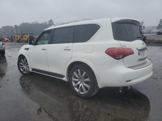  INFINITI QX80 2014 Белы