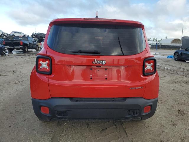 Parquets JEEP RENEGADE 2016 Red