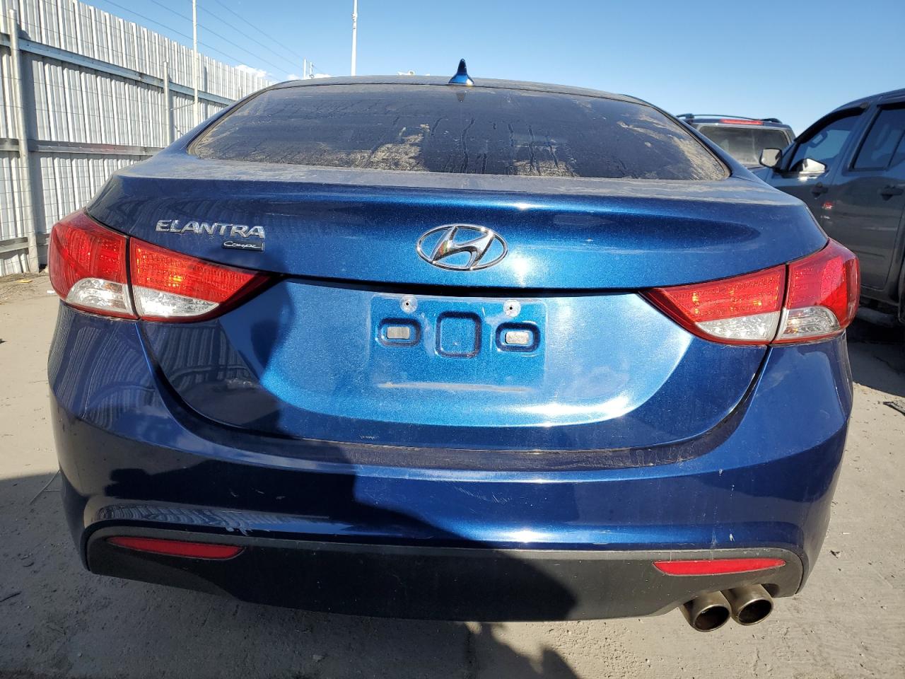 VIN KMHDH6AE3DU019580 2013 HYUNDAI ELANTRA no.6