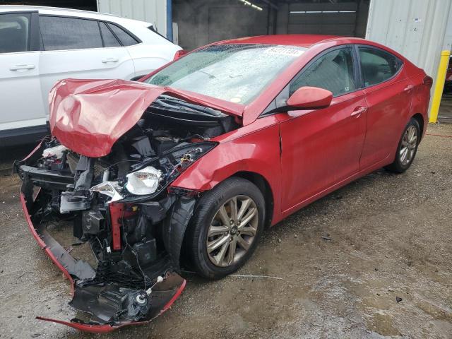  HYUNDAI ELANTRA 2015 Red