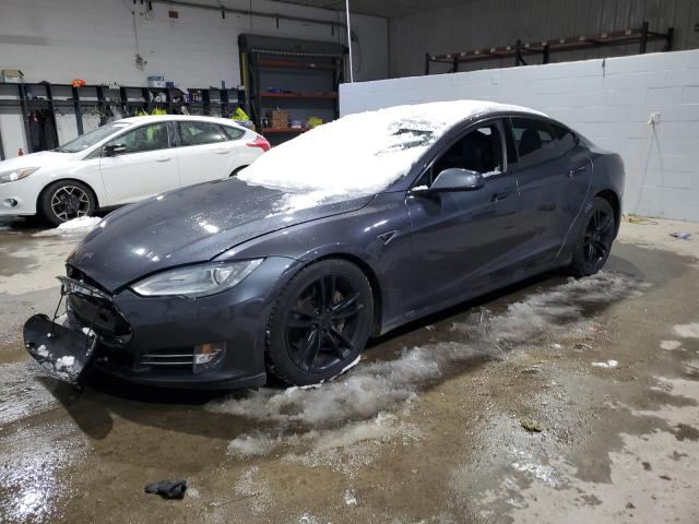 Хэтчбеки TESLA MODEL S 2015 Серый