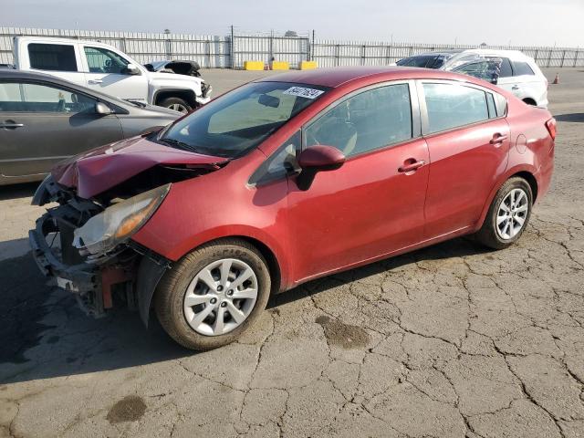  KIA RIO 2014 Красный