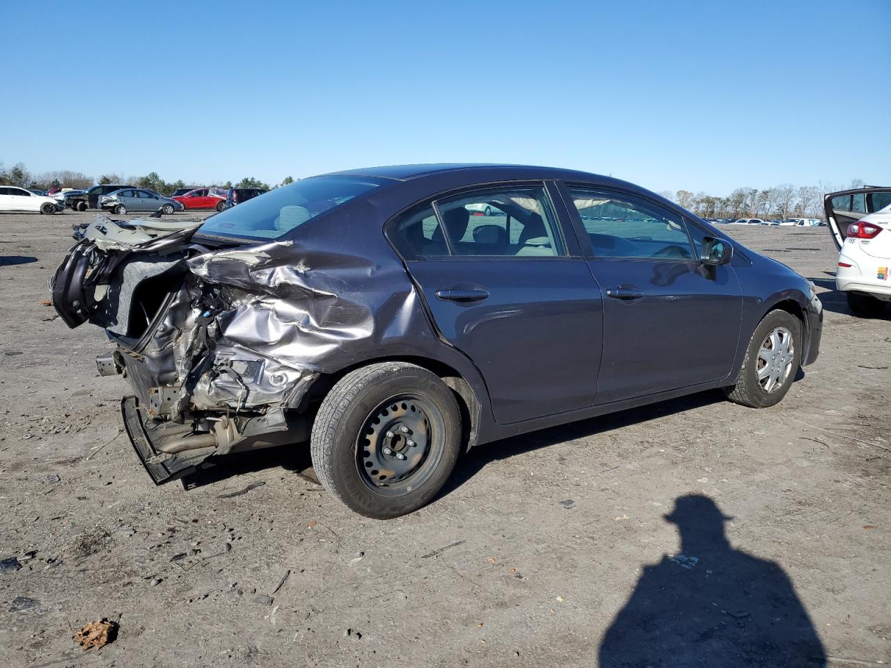 VIN 19XFB2F57FE295925 2015 HONDA CIVIC no.3