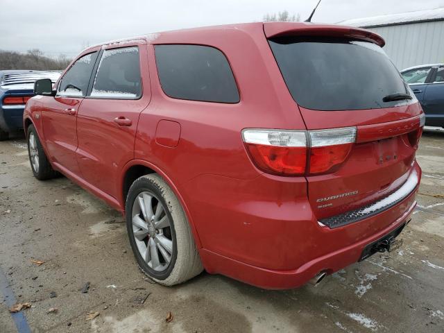  DODGE DURANGO 2012 Красный