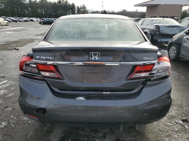 Sedans HONDA CIVIC 2013 Gray