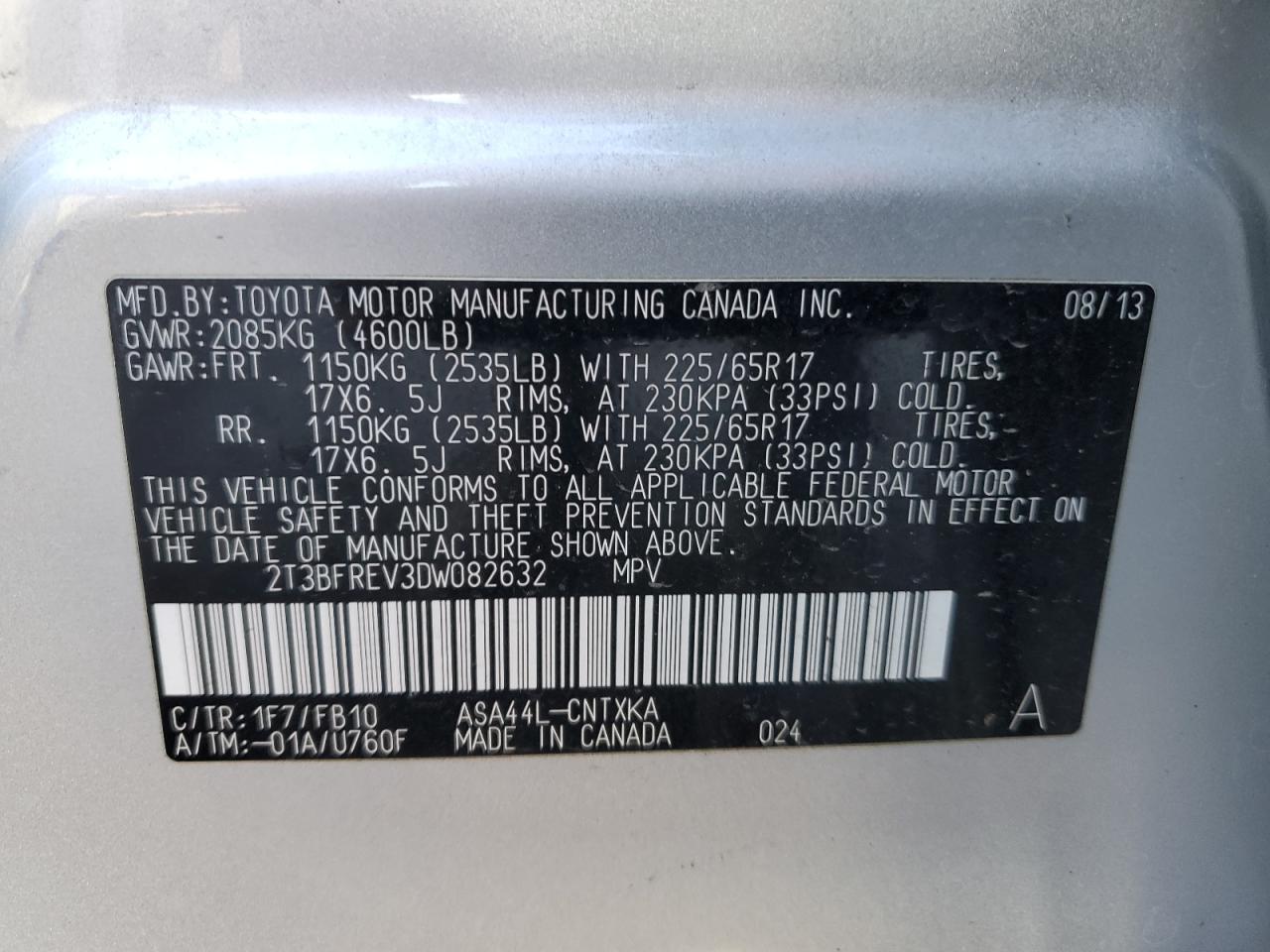 2013 Toyota RAV 4 - Image 12