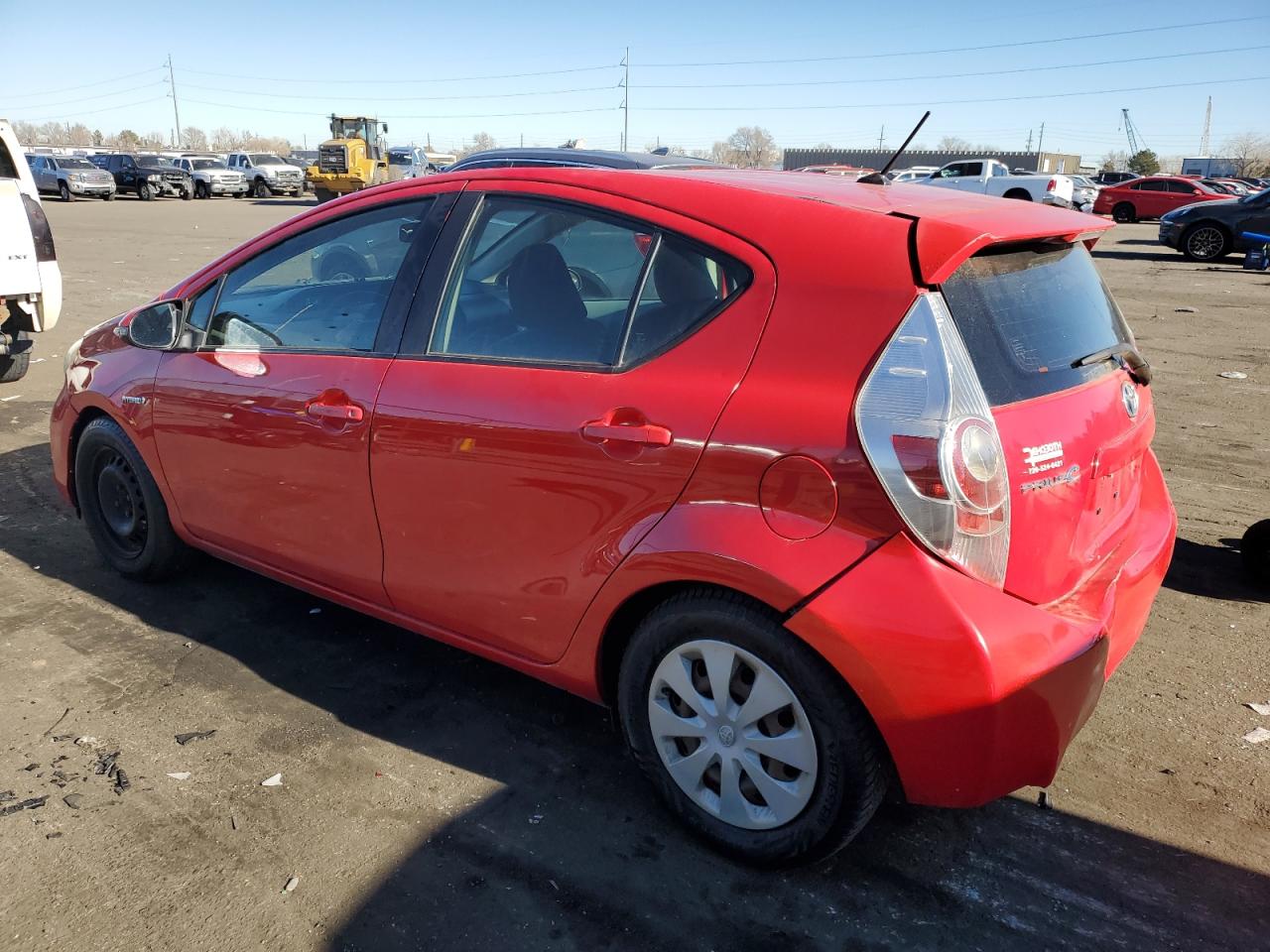 VIN JTDKDTB30D1553639 2013 TOYOTA PRIUS no.2