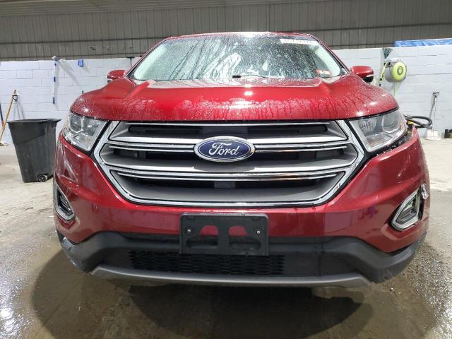  FORD EDGE 2018 Czerwony