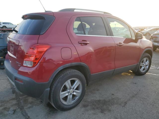  CHEVROLET TRAX 2015 Czerwony