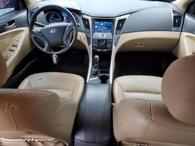  HYUNDAI SONATA 2013 Czerwony