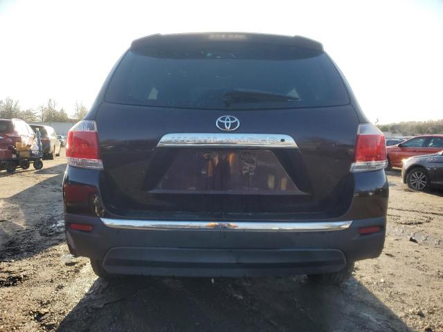  TOYOTA HIGHLANDER 2013 Burgundy