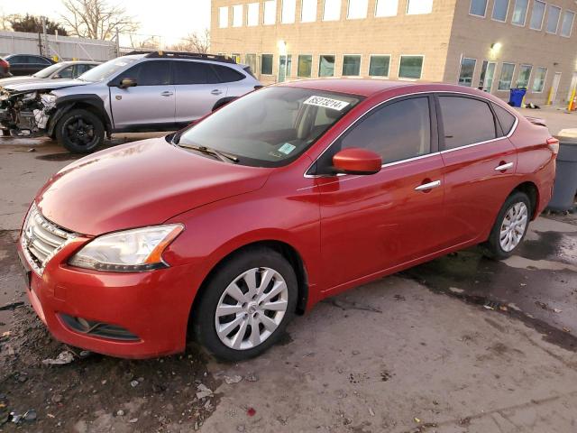  NISSAN SENTRA 2013 Bordowy