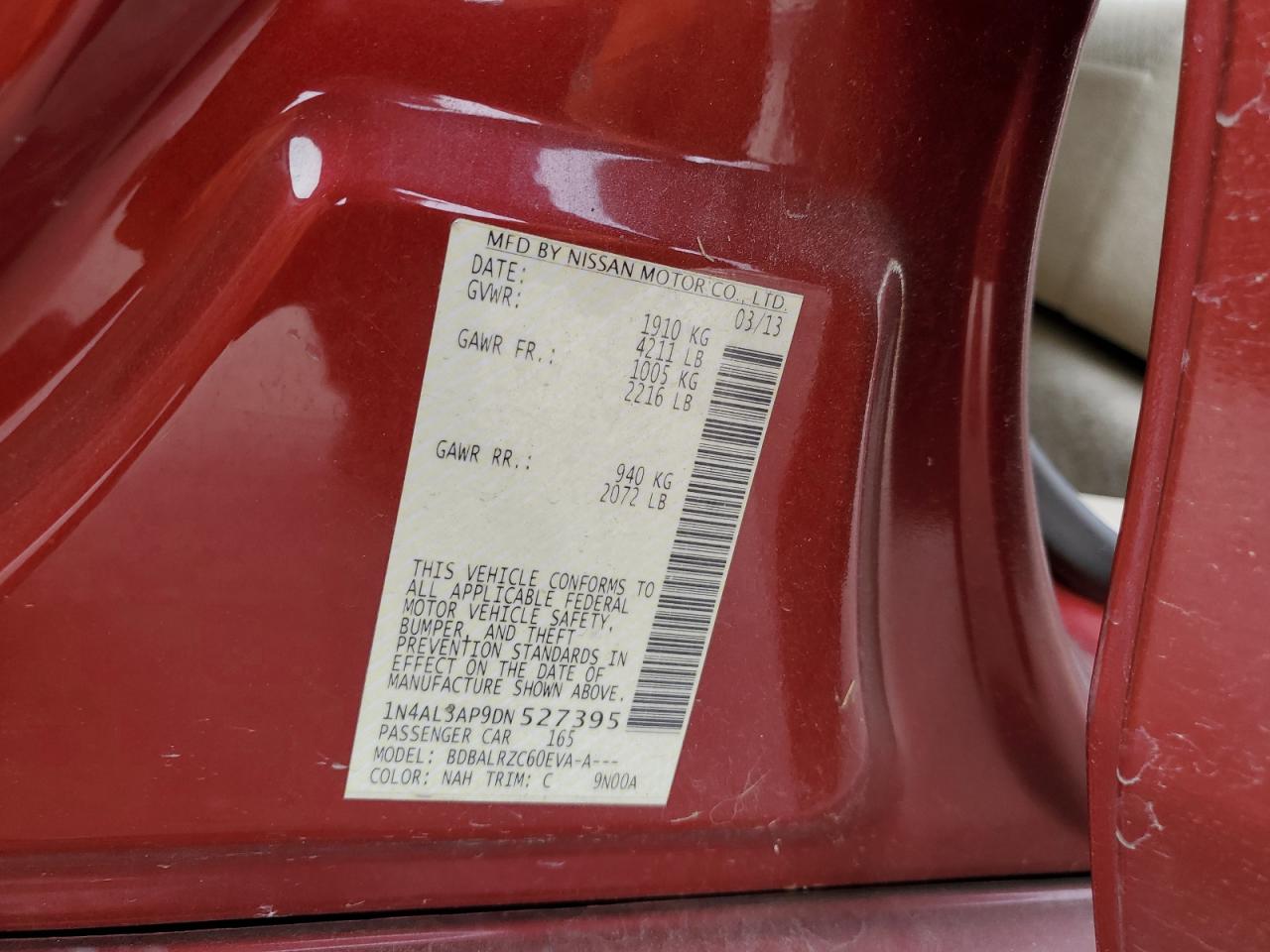 2013 Nissan Altima - Image 13