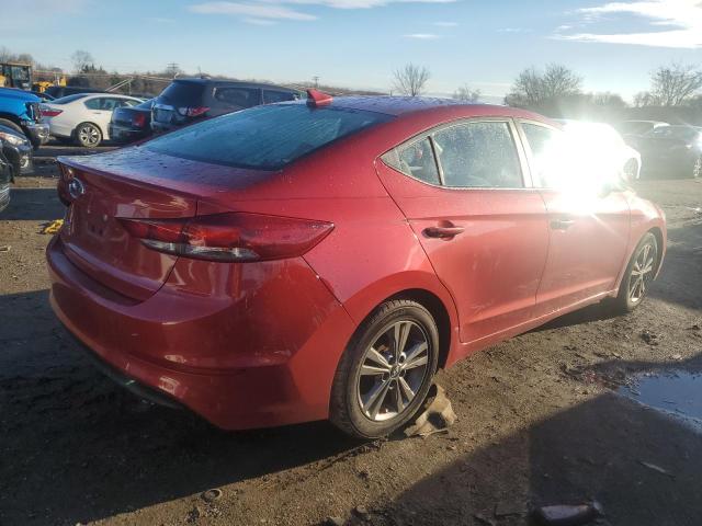  HYUNDAI ELANTRA 2017 Czerwony