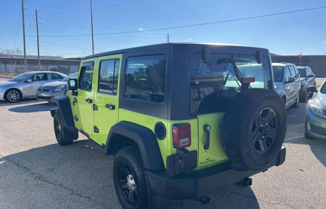 Parquets JEEP WRANGLER 2016 Green