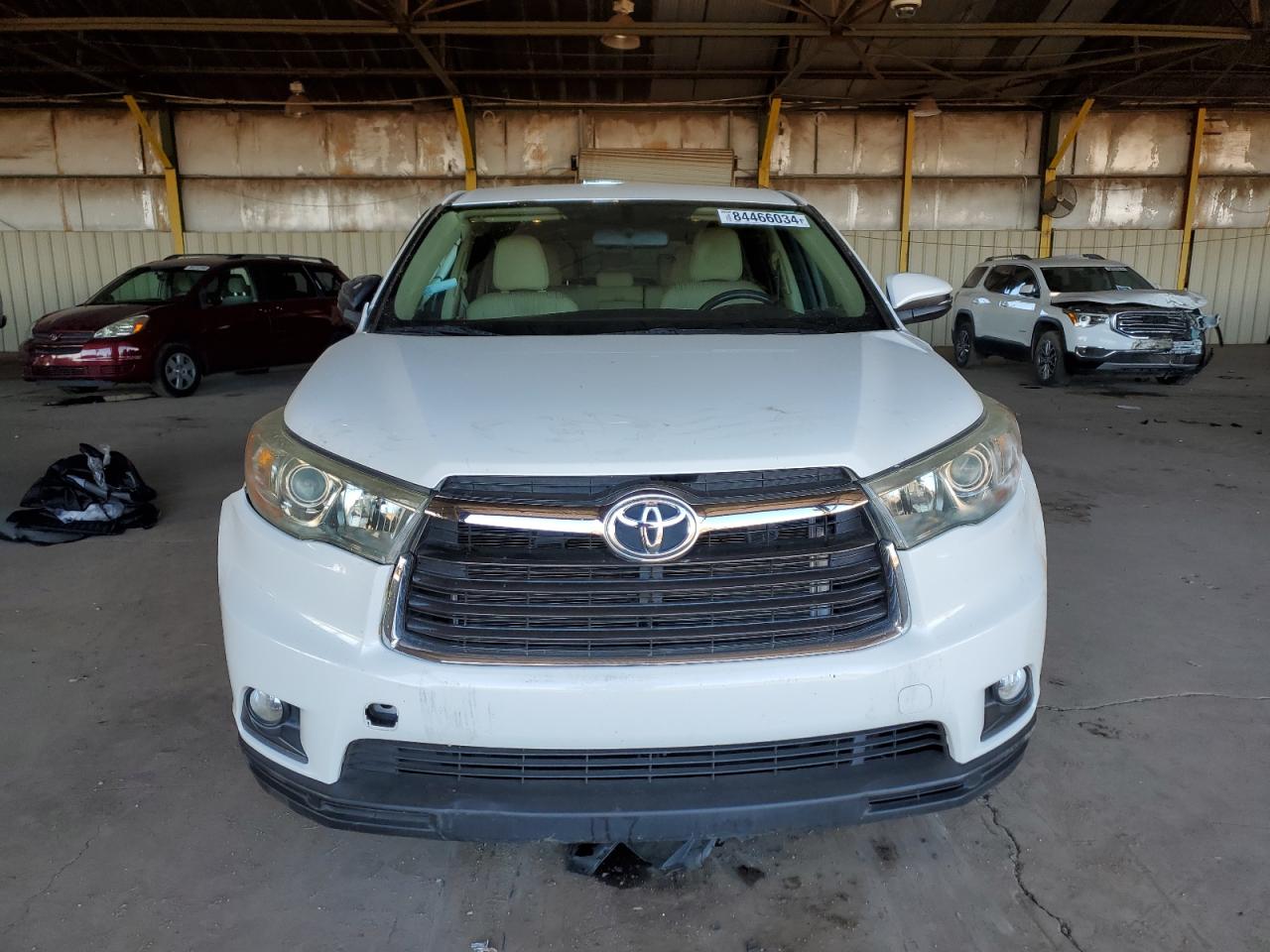 VIN 5TDZKRFH0FS071966 2015 TOYOTA HIGHLANDER no.5