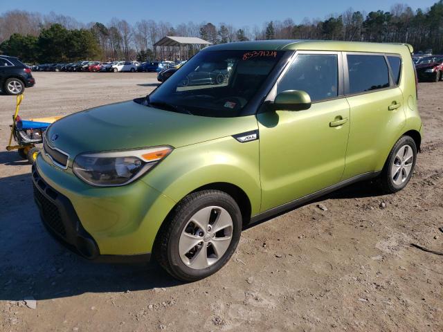  KIA SOUL 2015 Green