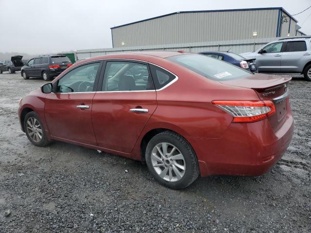  NISSAN SENTRA 2015 Czerwony