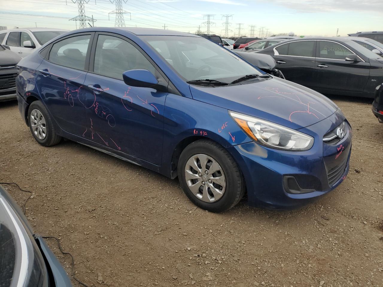 VIN KMHCT4AE5FU880034 2015 HYUNDAI ACCENT no.4