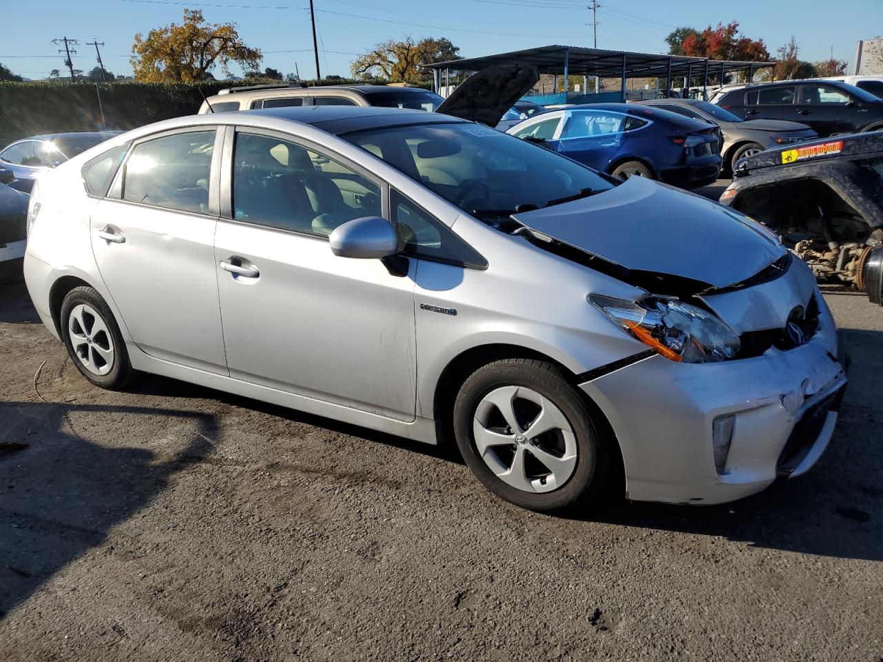 VIN JTDKN3DU6D5667141 2013 TOYOTA PRIUS no.4