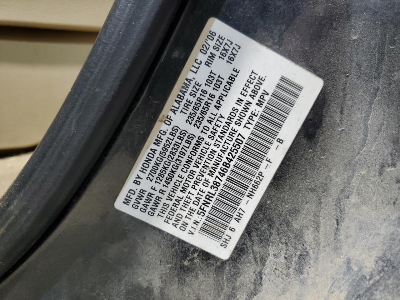 2006 Honda Odyssey - Image 13