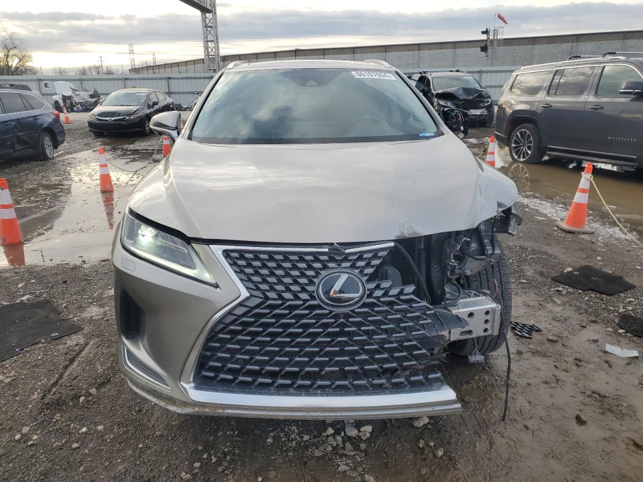 VIN 2T2HZMDA7LC244981 2020 LEXUS RX350 no.5