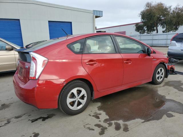  TOYOTA PRIUS 2013 Czerwony