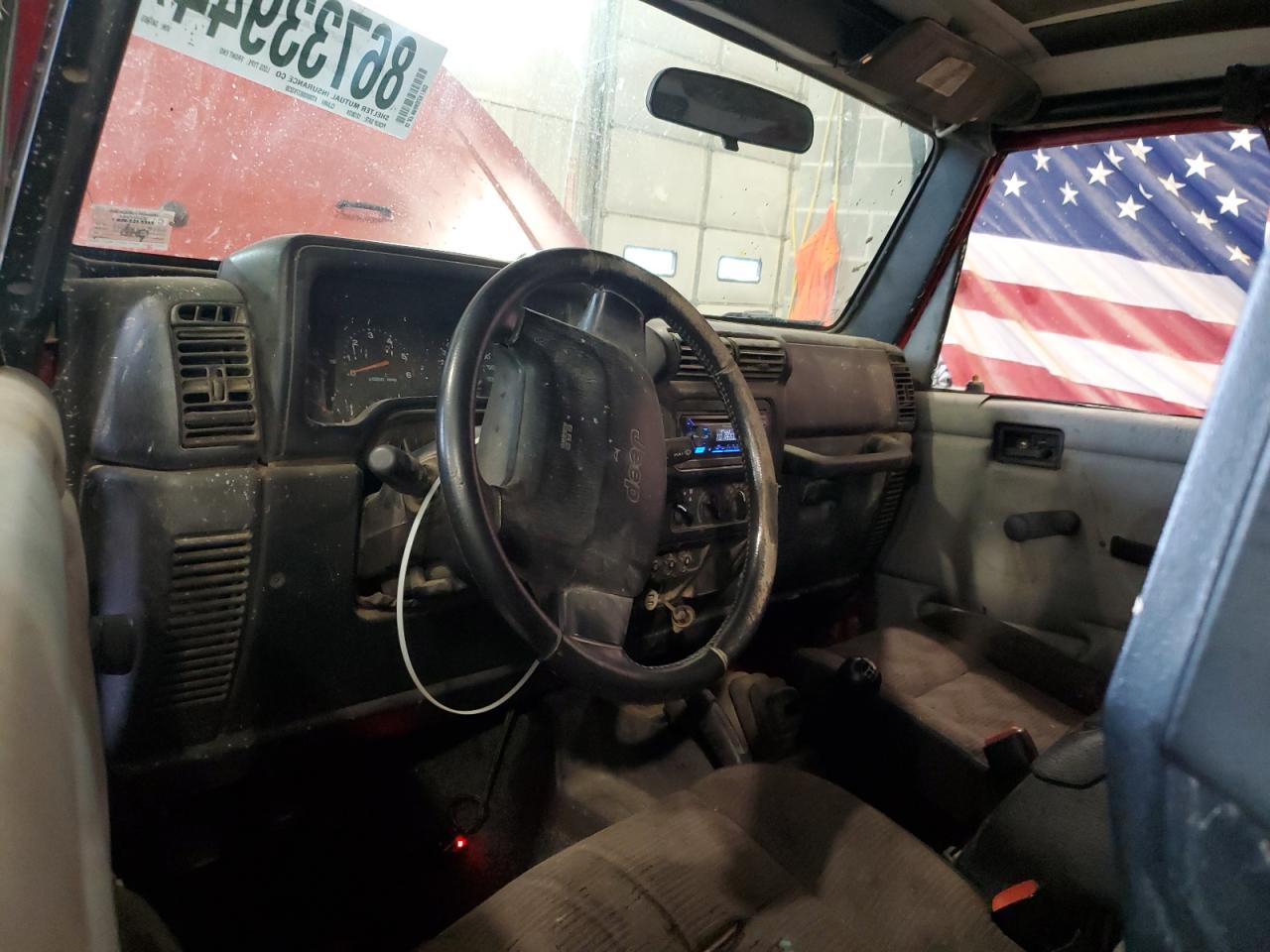 2003 Jeep Wrangler / Tj Sport VIN: 1J4FA49S73P347365 Lot: 86733944