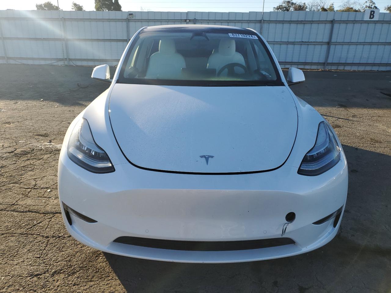 VIN 7SAYGDEE1NF488459 2022 TESLA MODEL Y no.5