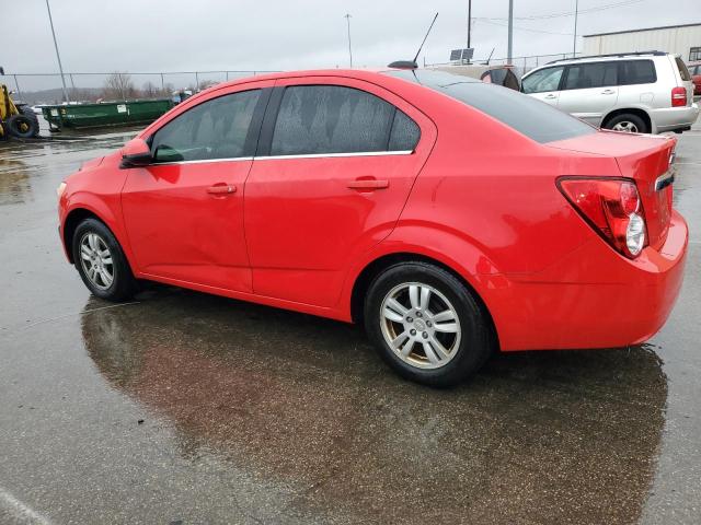  CHEVROLET SONIC 2015 Red