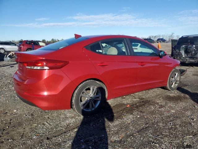 Sedans HYUNDAI ELANTRA 2017 Red