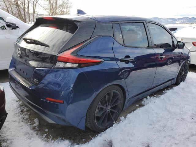  NISSAN LEAF 2019 Granatowy