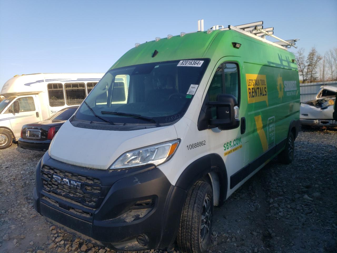 2023 Ram Promaster 2500 2500 High na sprzedaż w Spartanburg, SC - Water/Flood