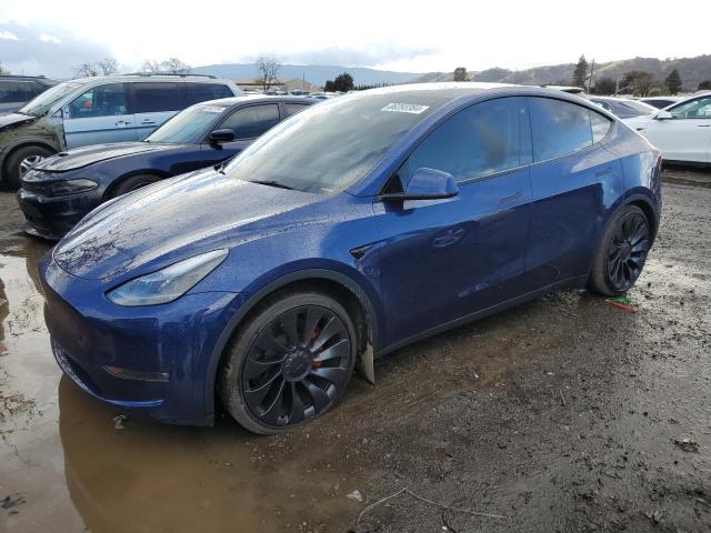  TESLA MODEL Y 2023 Синий