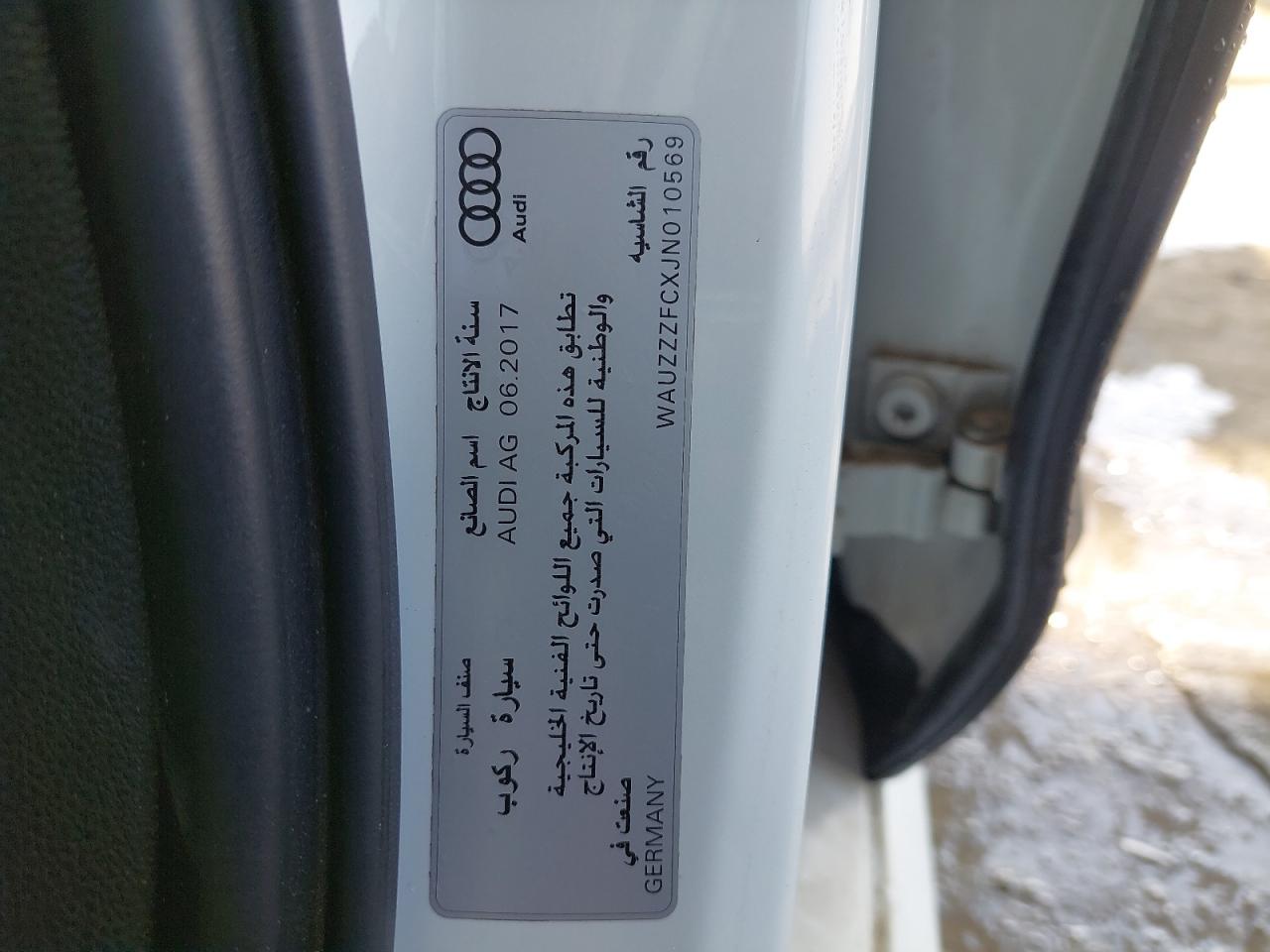 WAUZZZFCXJNN10569 - 2018 Audi A6 - #83160584