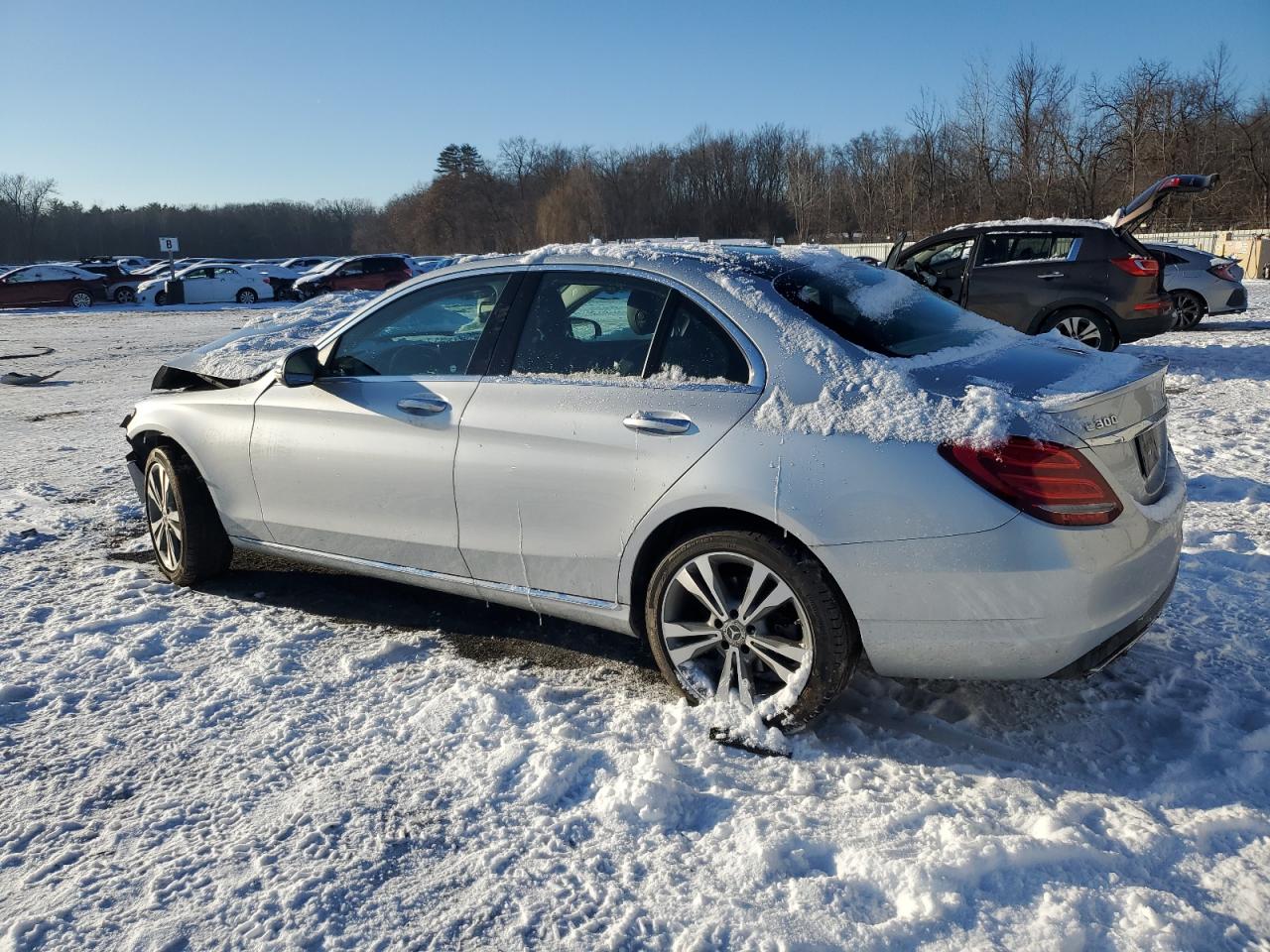 VIN WDDWF4KBXJR319827 2018 MERCEDES-BENZ C-CLASS no.2