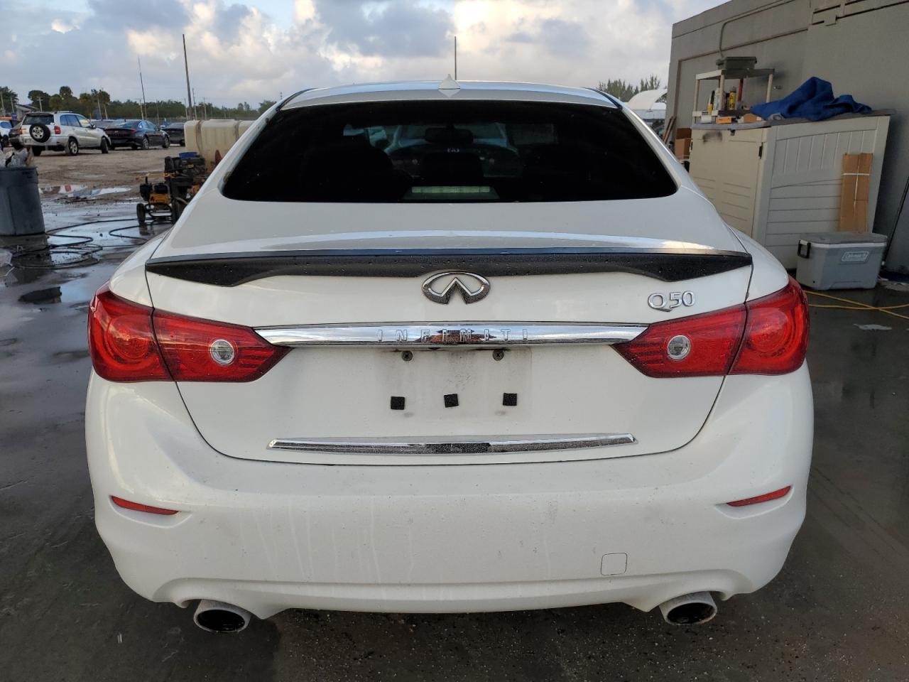 VIN JN1BV7APXFM339822 2015 INFINITI Q50 no.6