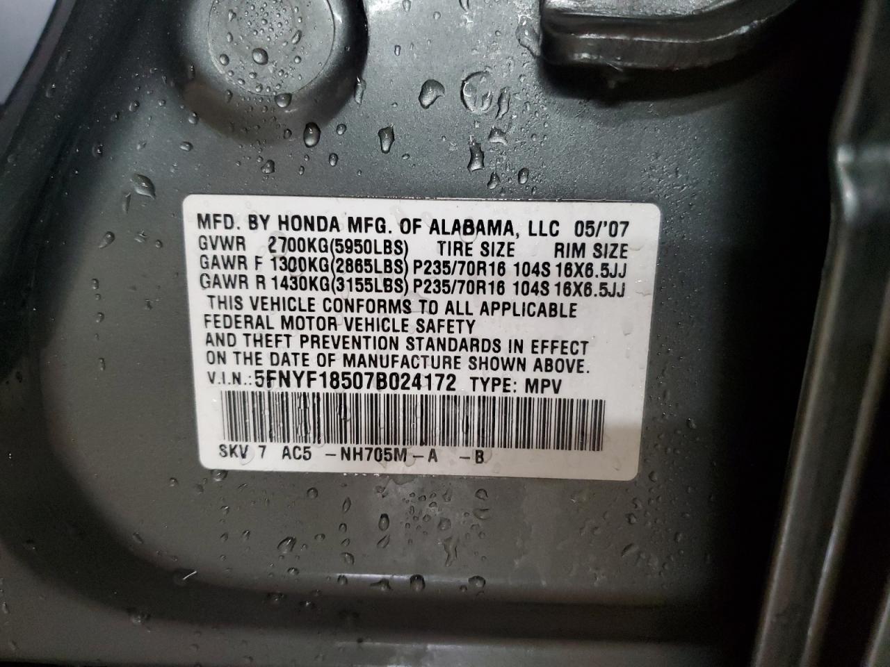 2007 Honda Pilot - Image 12