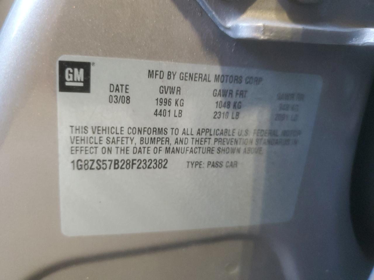 2008 Saturn Aura - Image 10