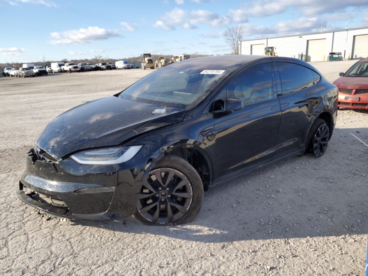 2022 Tesla Model X black null electric 7SAXCBE5XNF335218 photo #1