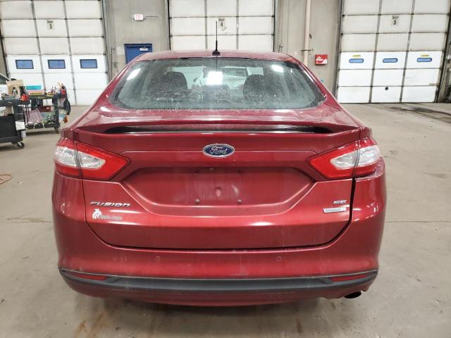 Sedans FORD FUSION 2013 Czerwony