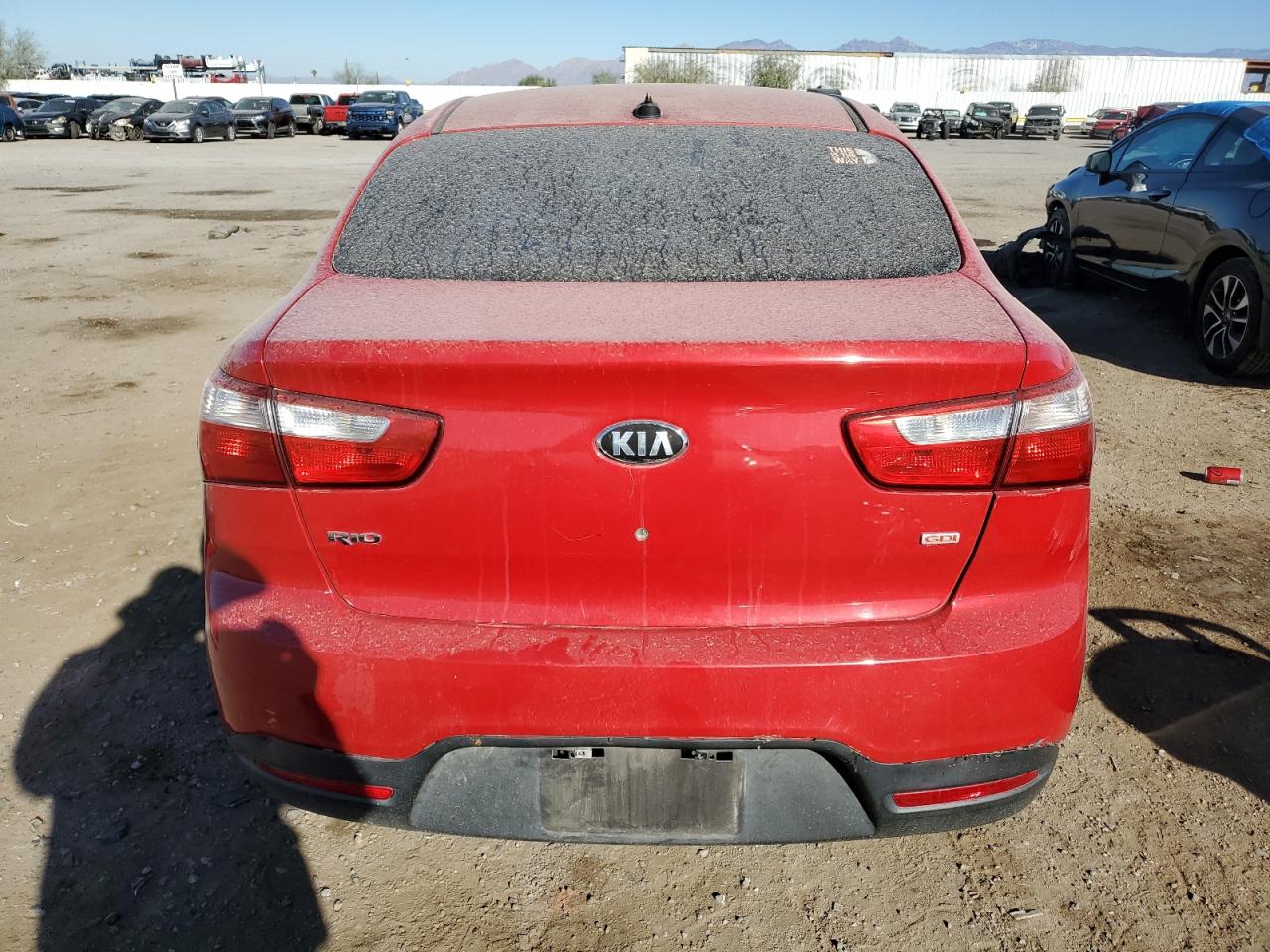 VIN KNADM4A35D6193770 2013 KIA RIO no.6