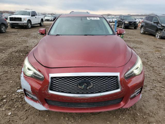  INFINITI Q50 2015 Red