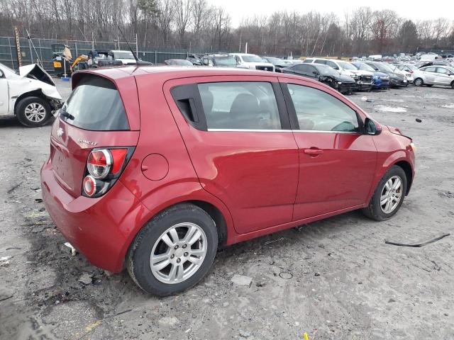  CHEVROLET SONIC 2013 Бургунді