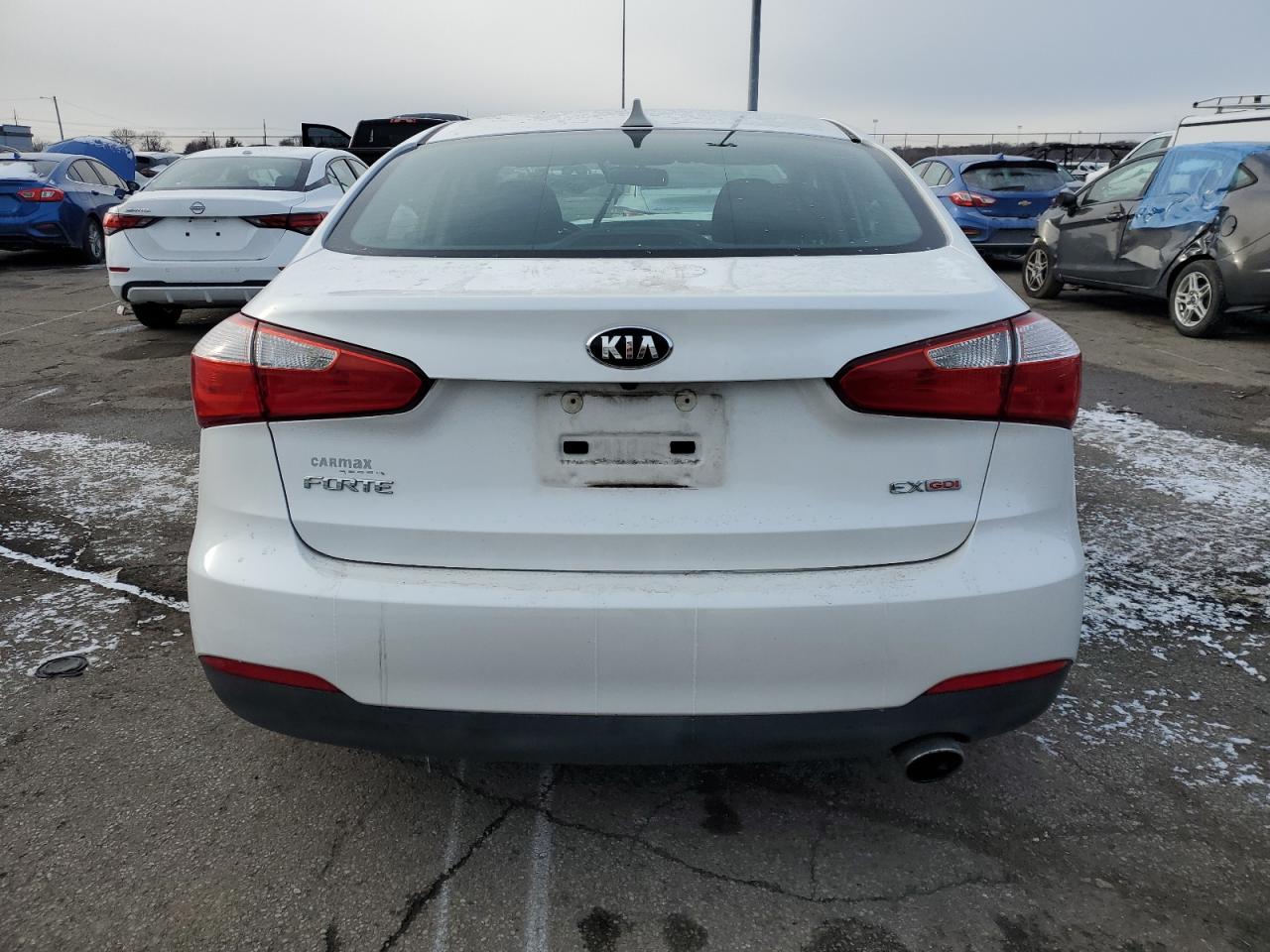 VIN KNAFX4A82E5162544 2014 KIA FORTE no.6