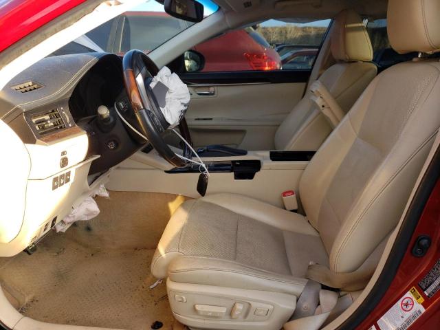 Sedans LEXUS ES350 2013 Czerwony