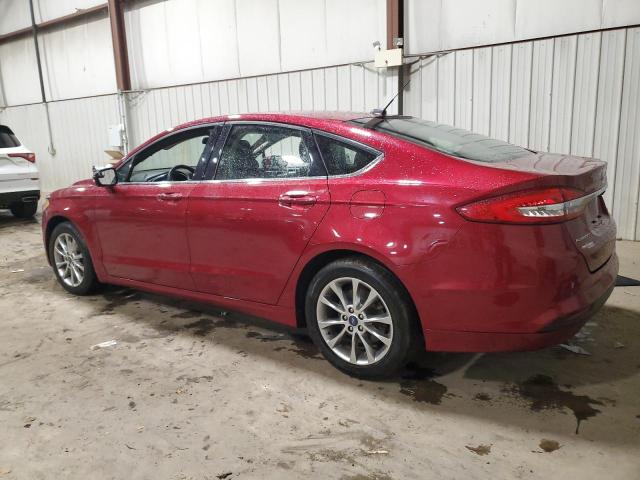  FORD FUSION 2017 Red