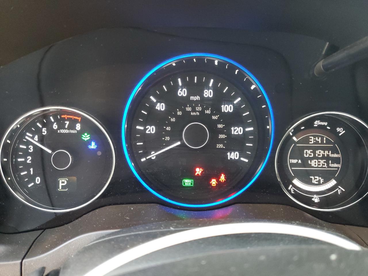 VIN 3CZRU5H53HG708432 2017 HONDA HR-V no.9