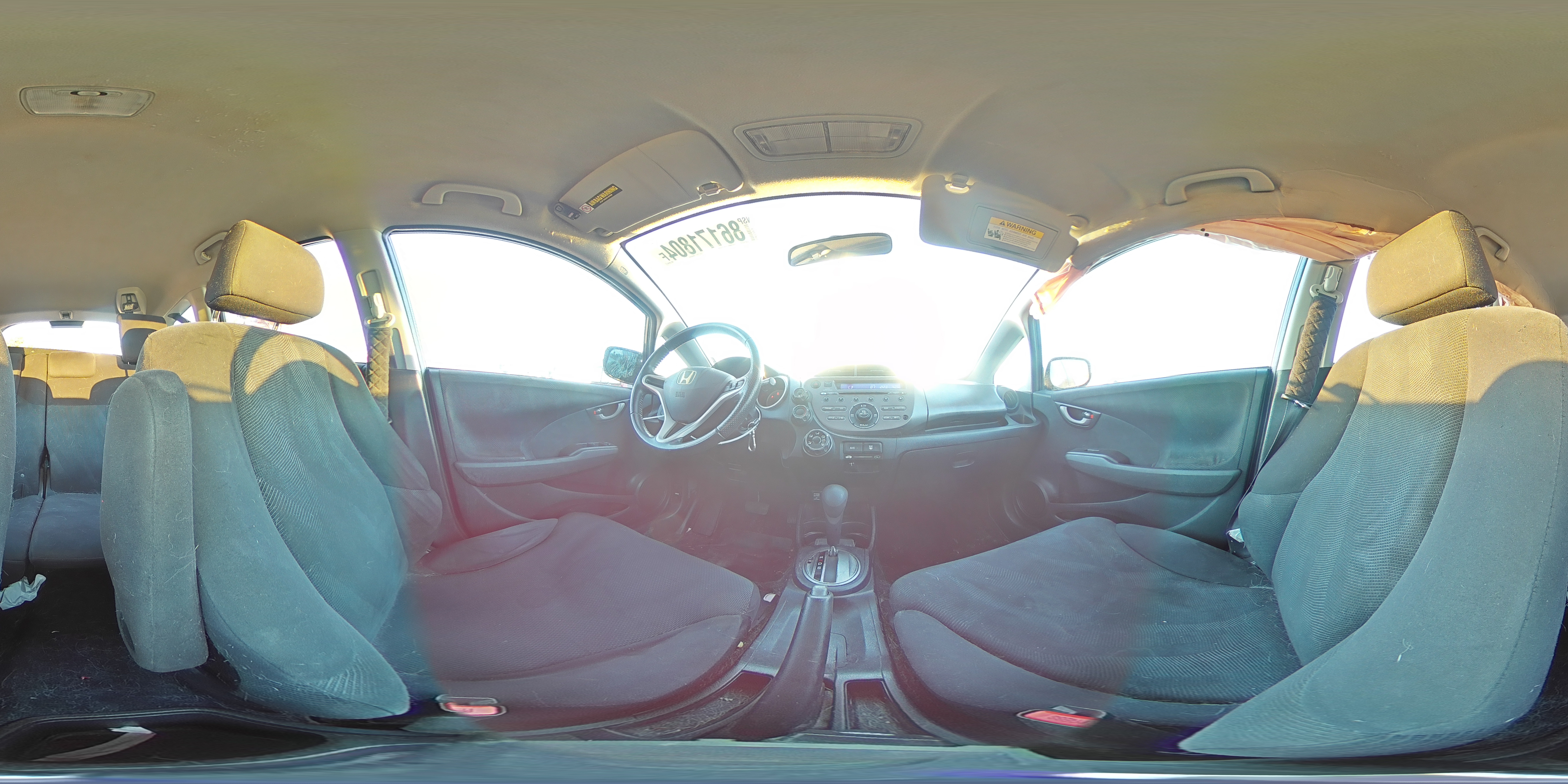 2010 Honda Fit Sport VIN: JHMGE8H45AC021043 Lot: 86171804